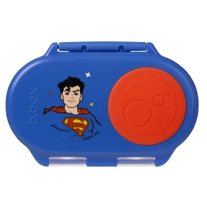 Snackbox szczelny pojemnik na jedzenie i przekąski dla dzieci Superman by b.box BB001440
