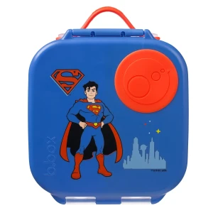 Lunchbox dla dzieci do szkoły - szczelna mini śniadaniówka z przegródkami Superman by b.box BB001441