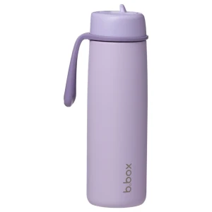 Butelka termiczna ze stali nierdzewnej | składany ustnik 690 ml Lilac Love b.box BB00923