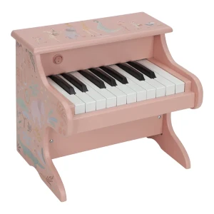 Drewniane pianino różowe Safari Friends FSC 12 m+ Little Dutch LD7477