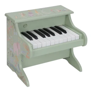 Drewniane pianino zielone Safari Friends FSC 12 m+ Little Dutch LD7476