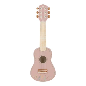 Drewniana gitara różowa Safari Friends FSC 3 lata+ Little Dutch LD7471