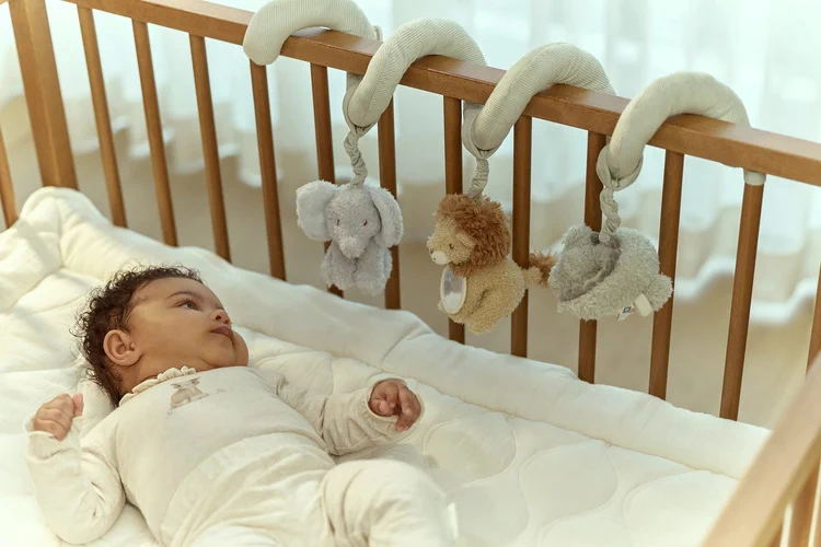 Miękka spirala sensoryczna Little Dutch Safari Friends dla niemowląt