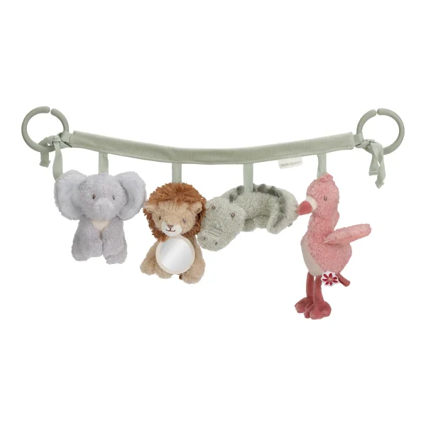 Zawieszka interaktywna Safari Friends Little Dutch LD8311 do wózka