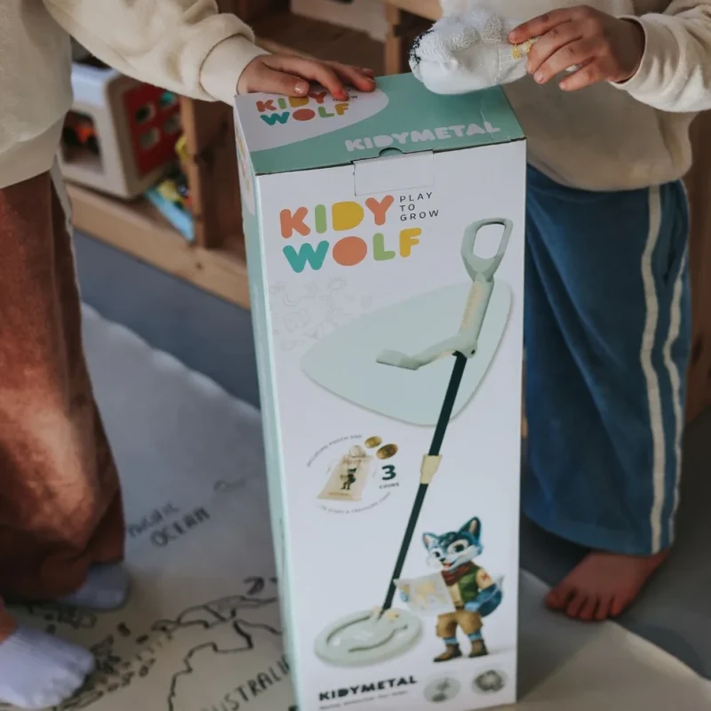 zestaw poszukiwacza skarbów dla dzieci KIDYMETAL KIDYWOLF