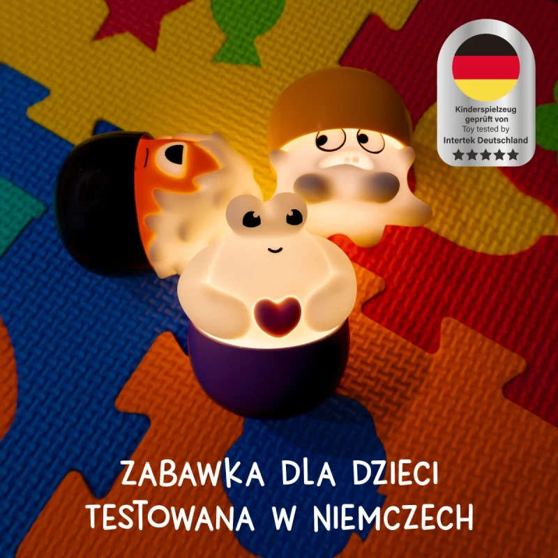 Eggys Mystery Lights breloczek do plecaka i lampka LED