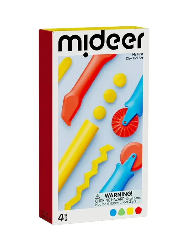 Zestaw narzędzi do mas plastycznych mideer MD3395 dla dzieci 3+