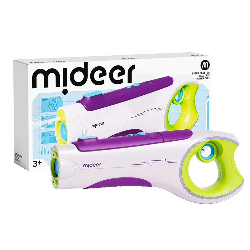 Elektryczny pistolet wodny mideer Purple Green MD1633