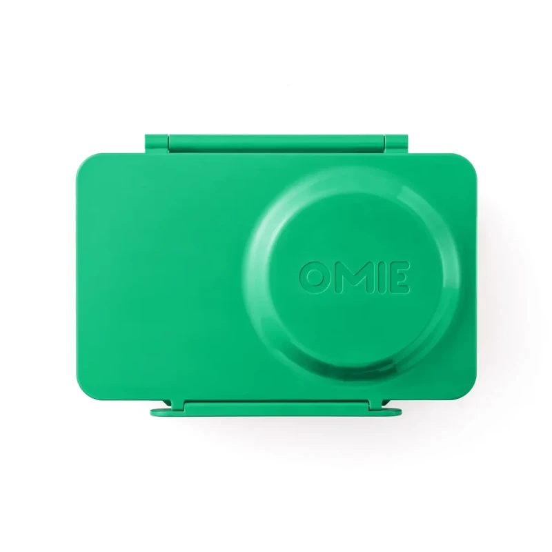 OmieBox Up Jade Green zielony lunchbox z termosem dla dzieci i dorosłych