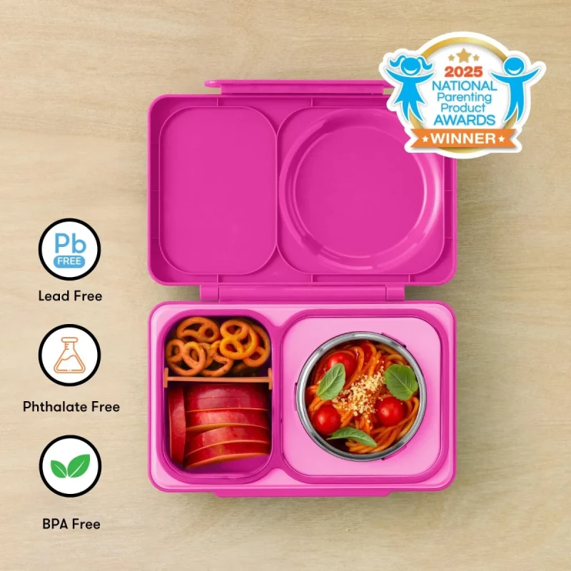 OmieBox Up BPA free lunchbox dla nastolatków i dorosłych