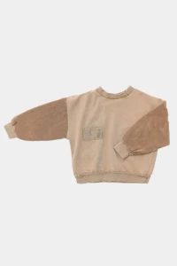 Bluza 116 DOUBLE SWEATSHIRT BEIGE booso