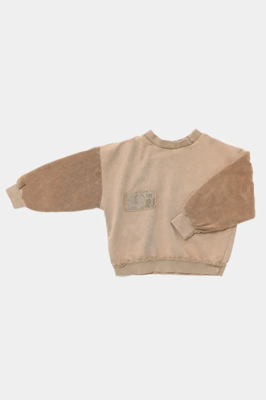 Bluza 116 DOUBLE SWEATSHIRT BEIGE booso