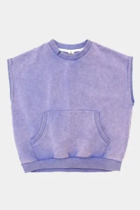 Bluza bez rękawów 128 PURPLE SWEATTANK booso