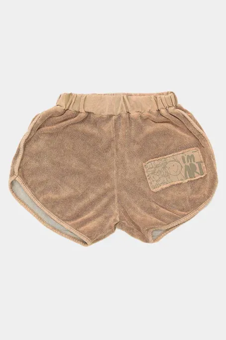 Szorty 217 FROTTE BEIGE SHORTS booso