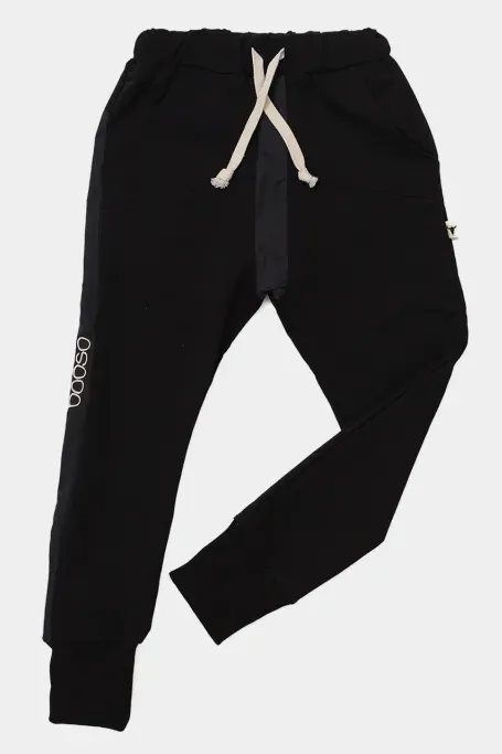 Spodnie 302 STRIPED PANTS BLACK booso