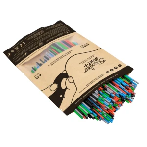 Zapasowe wkłady Filament Eko 2.5mm 250 sztuk 4 kolory Primary Pow 3Doodler Start Plus 3DS-ECO-MIX2-250