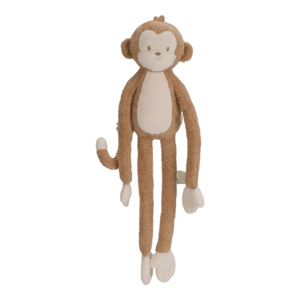 Duża maskotka małpka Little Dutch Safari Friends 80 cm