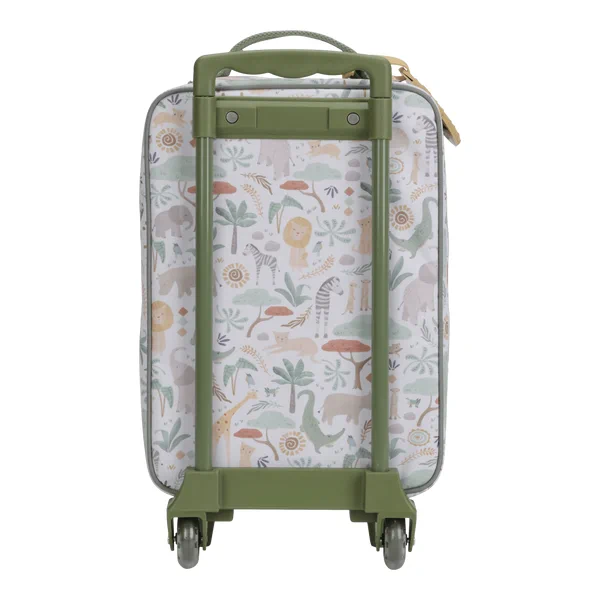 Walizka Safari Friends Little Dutch LD4924 | Walizka dziecięca na kółkach