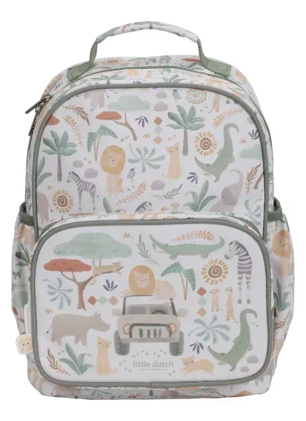 Duży plecak Safari Friends Little Dutch 35 cm dla dzieci