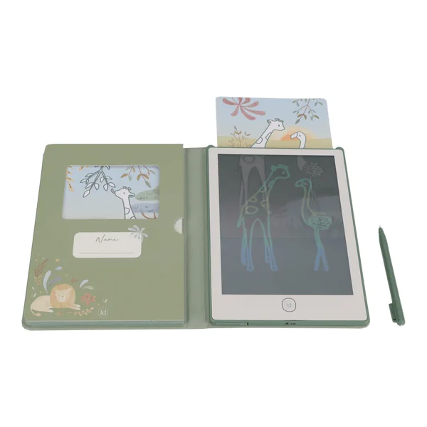 Tablet do rysowania Safari Friends Zielony Little Dutch LD7491 | 4+