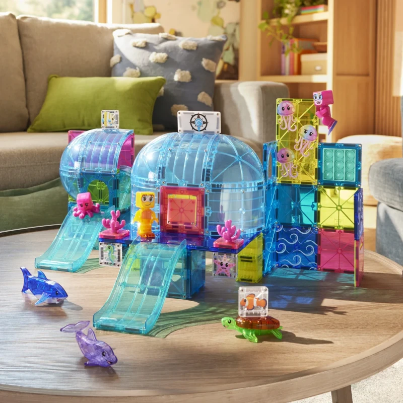 MAGNA-TILES Undersea Adventure podwodna baza z klocków magnetycznych