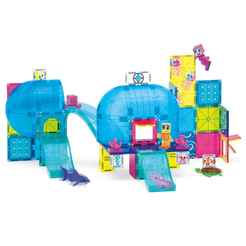 Klocki magnetyczne MAGNA-TILES Undersea Adventure z figurkami nurków