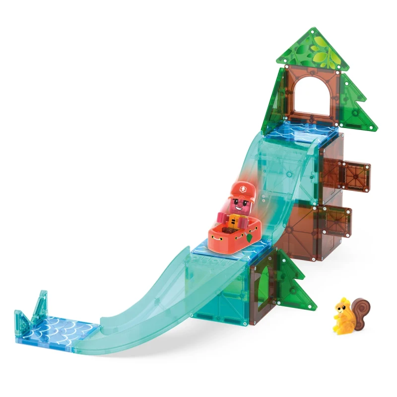 Wodna zjeżdżalnia z klocków magnetycznych MAGNA-TILES Raging Rapids