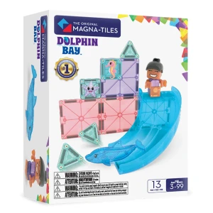 Klocki Magnetyczne Dolphin Bay 13 el. 3 lata+ Magna-Tiles®
