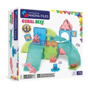 Klocki Magnetyczne Coral Reef 25 el. 3 lata+ Magna-Tiles®