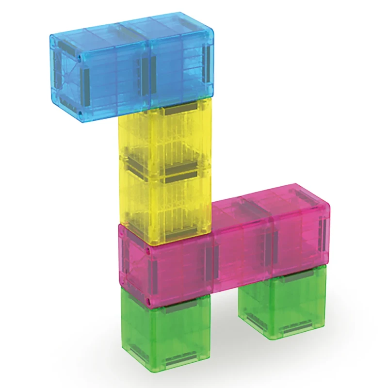 Konstrukcja z magnetycznych kostek microMAGS Cubes MAGNA-TILES