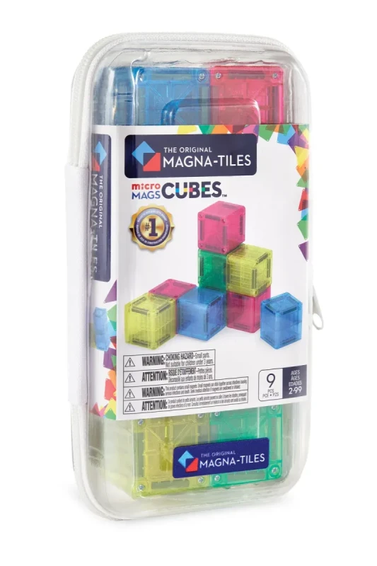 Klocki magnetyczne MAGNA-TILES microMAGS Cubes 9 elementów w etui