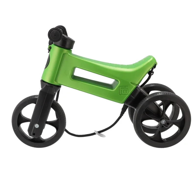 FWRider-Super-Sport-516514-Kolor-Green-Metallic-Zielony-metaliczny-z-czarnymi-felgami-Rowerek-biegowy-Jezdzik-2w1-Ciche-kola-Pasek-do-noszenia-dla-Rodzica-polkabubu-7.webp