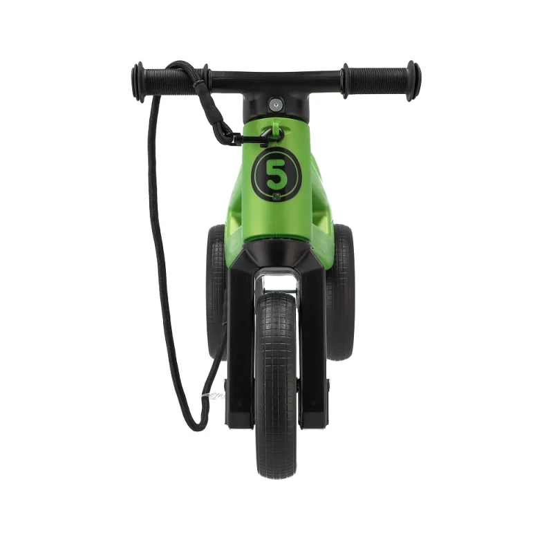 FWRider-Super-Sport-516514-Kolor-Green-Metallic-Zielony-metaliczny-z-czarnymi-felgami-Rowerek-biegowy-Jezdzik-2w1-Ciche-kola-Pasek-do-noszenia-dla-Rodzica-polkabubu-15.webp