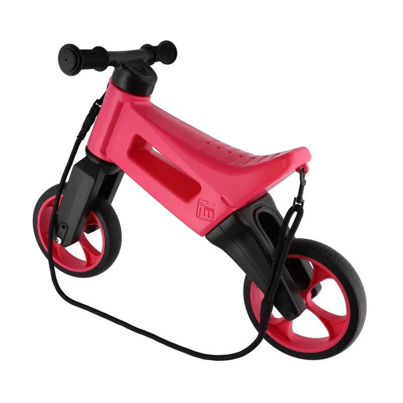 FWRider-Super-Sport-516491-Kolor-Pink-Rozowy-z-rozowymi-felgami-Rowerek-biegowy-Jezdzik-2w1-Ciche-kola-Pasek-do-noszenia-dla-Rodzica-polkabubu-7.webp