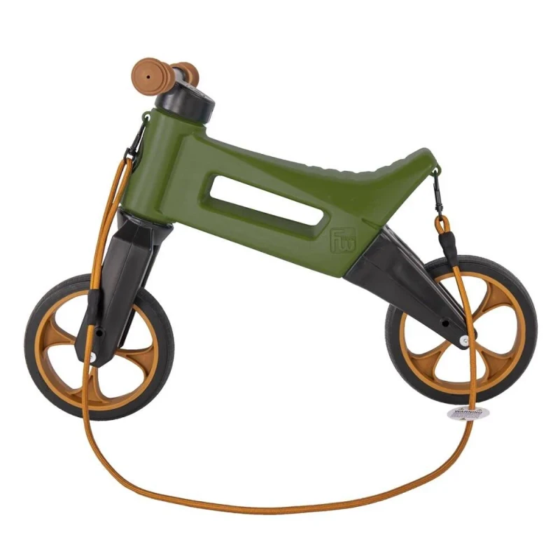 FWRider-Super-Sport-517481-Kolor-Khaki-z-brazowymi-felgami-Rowerek-biegowy-Jezdzik-2w1-Ciche-kola-Pasek-do-noszenia-dla-Rodzica-polkabubu-8.webp