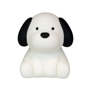 Lampka nocna LED Pies Benny Beagle Eggy & Friends DreamLight RGB 0+ – silikonowa lampka dla niemowląt i dzieci, USB-C, ściemniacz