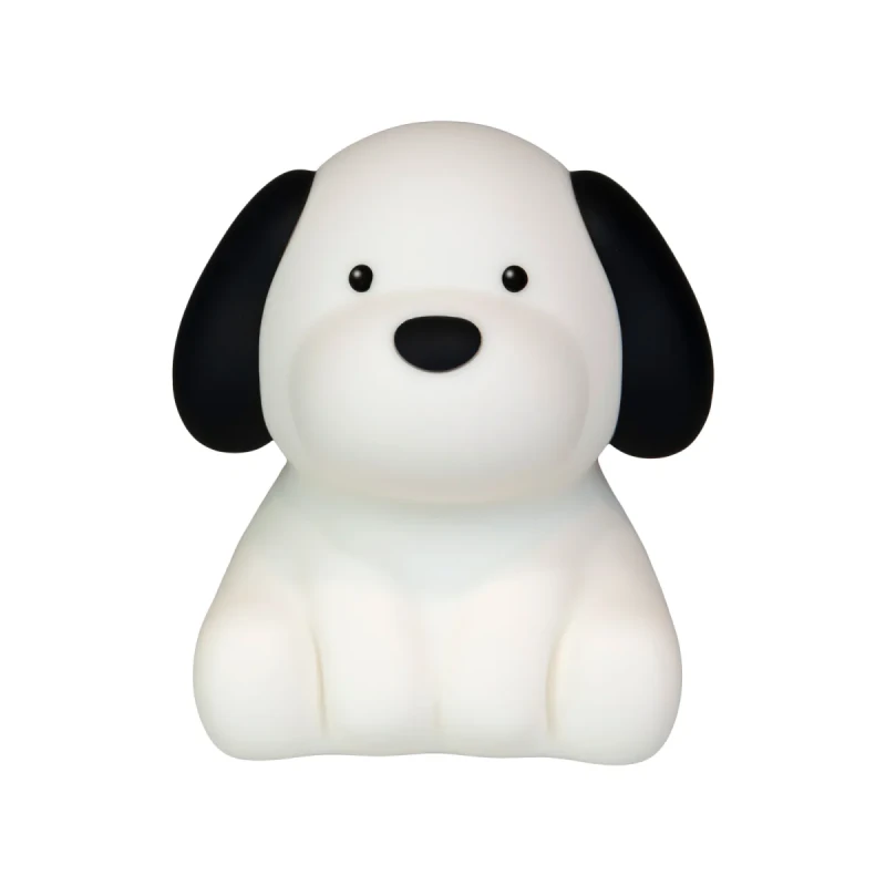 Lampka nocna LED Pies Benny Beagle Eggy & Friends DreamLight RGB silikonowa dla niemowląt i dzieci