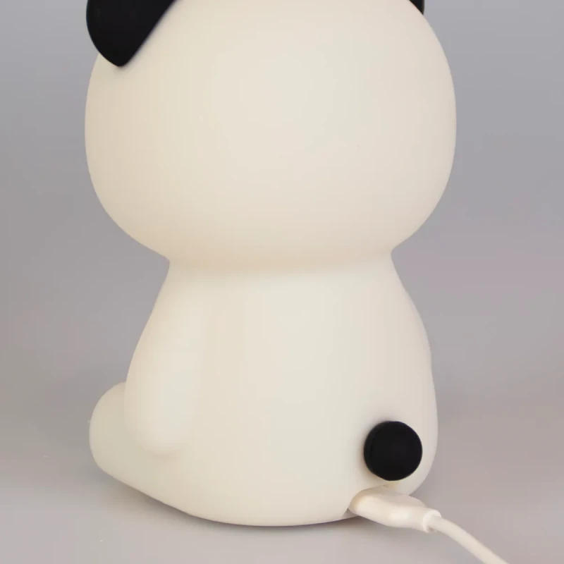 Lampka nocna LED Panda Paddy Panda Eggy & Friends RGB 0+ | Silikonowa lampka dla niemowląt i dzieci