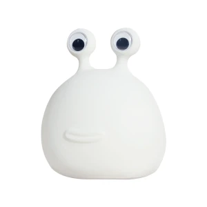 Lampka nocna LED Ślimak Momo Moon Eggy & Friends RGB 18 m+ – silikonowa lampka dla dzieci, USB-C, ściemniacz