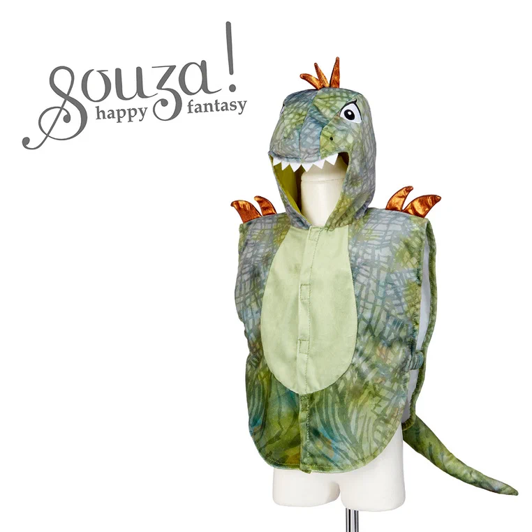 Kostium dinozaura dla chłopca Souza z kapturem T-Rex
