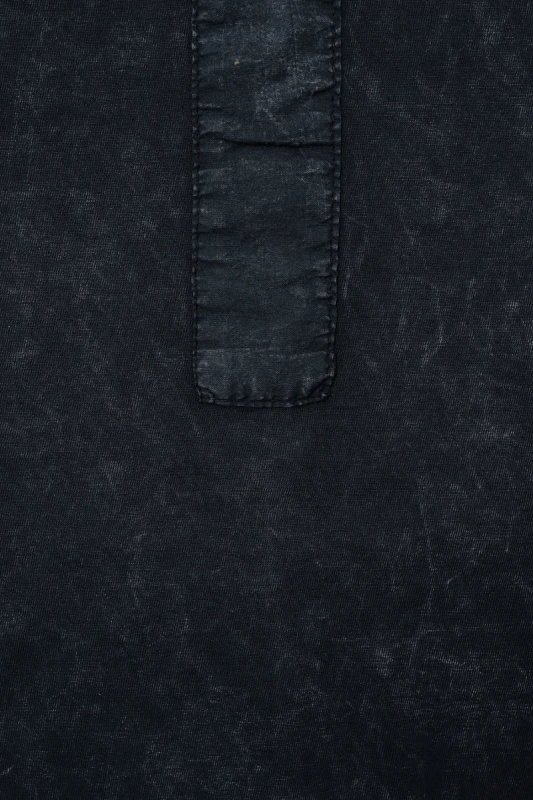 Detal materiału koszulki BOOSO SAND TEE Black
