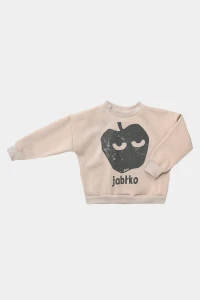 Bluza 135 APPLE SWEATSHIRT beige/graphite booso