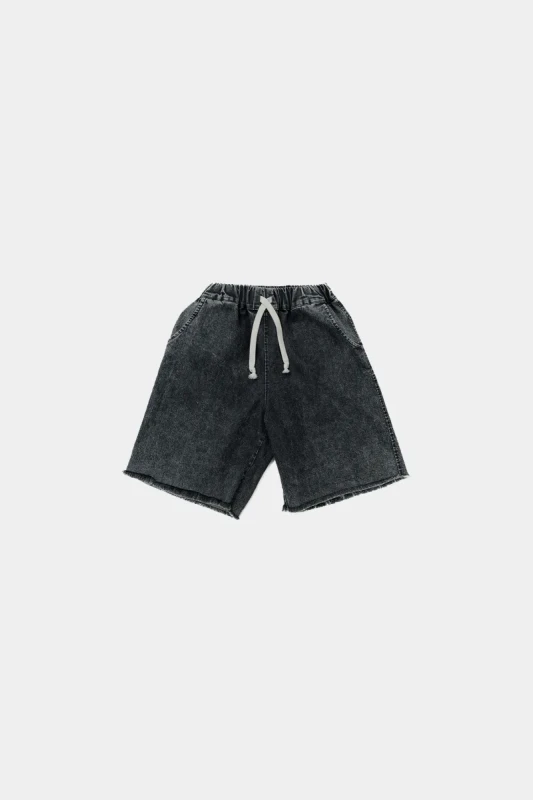 Szorty dziecięce BOOSO JEANS SHORTS Graphite