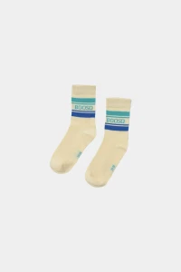 Skarpetki CLASSIC SOCKS ecru/mint/blue booso