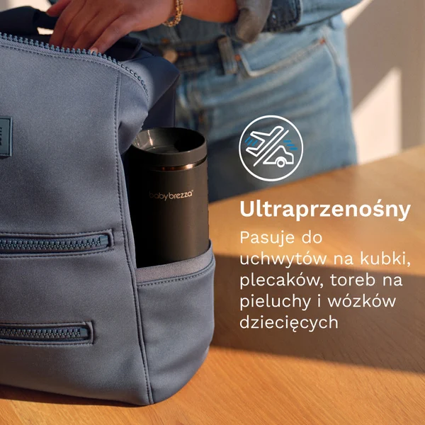 Mobilny podgrzewacz do mleka Baby Brezza do spacerów i podróży