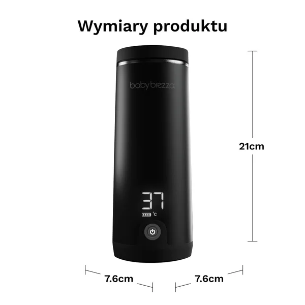 Wymiary Baby Brezza SuperFast Portable Warmer BRZ0179