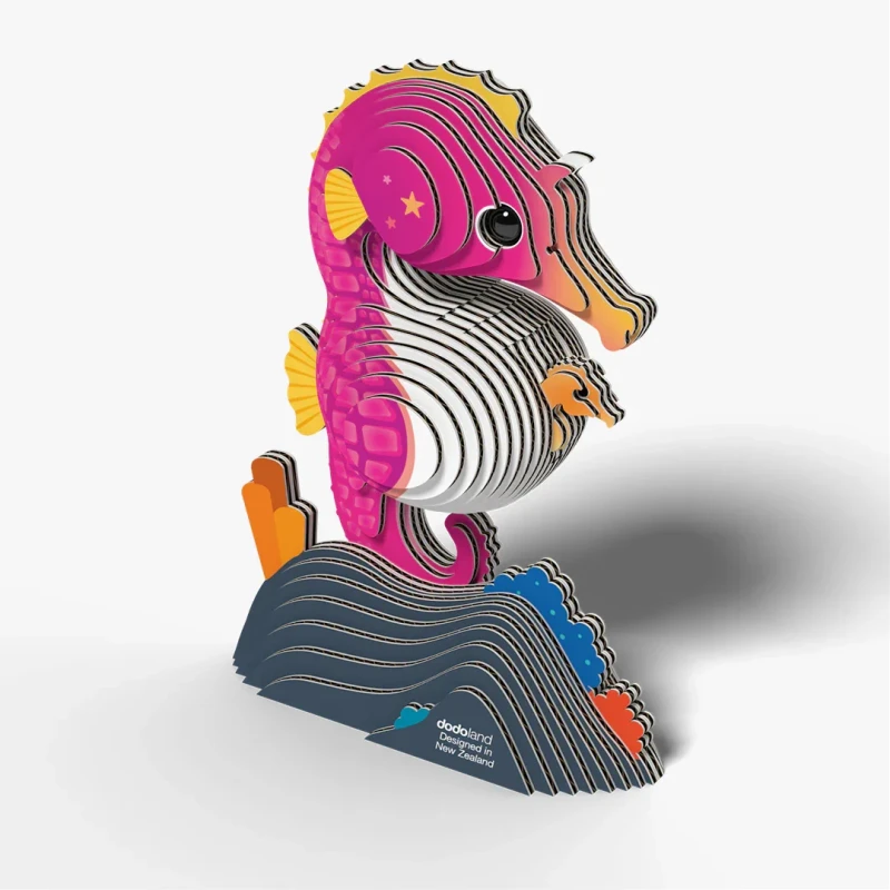 Konik Morski Eugy model 3D widok z tyłu