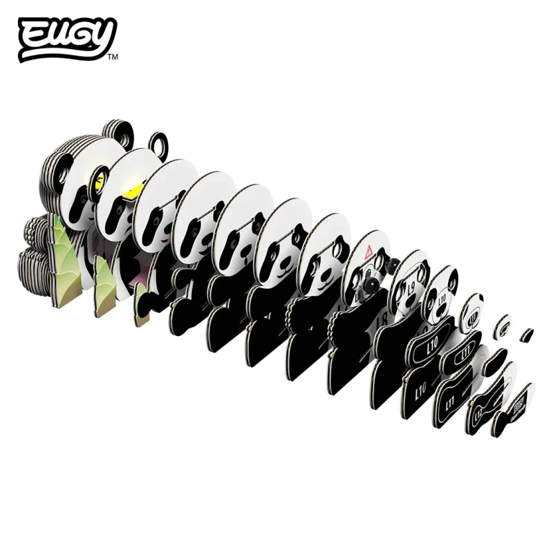 Wielka Panda Eugy ekologiczna układanka 3D dla dzieci 6+