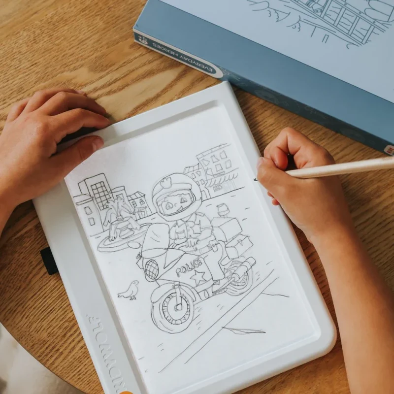 Rysowanie bohaterów dnia codziennego KIDYDRAW PAD