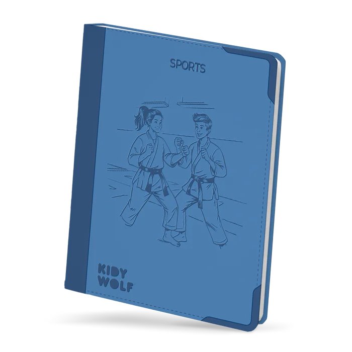 Niebieska książeczka KIDYDRAW REFILL Sports 8+